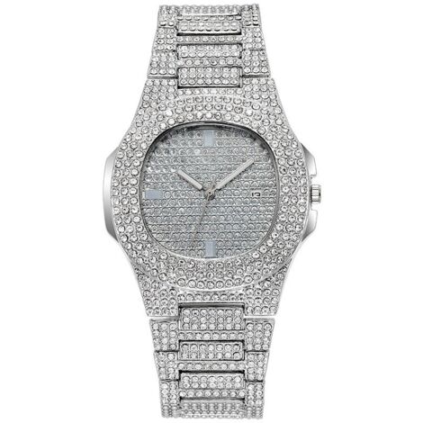 Horloge De Bureau Movado – Cadre Acier Inoxydable – Élégante & Sobre