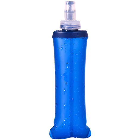Gourde,Bouteille d'eau souple pliable en TPU, 250ml-500ml, pour course