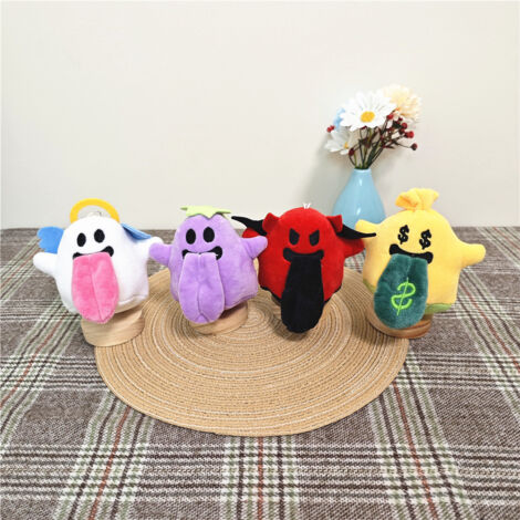 Lot De 10 Porte-Clés Peluche Ours Multicolores - Mini Jouets Mignons Pour Sac à Dos Et Cadeaux Enfants