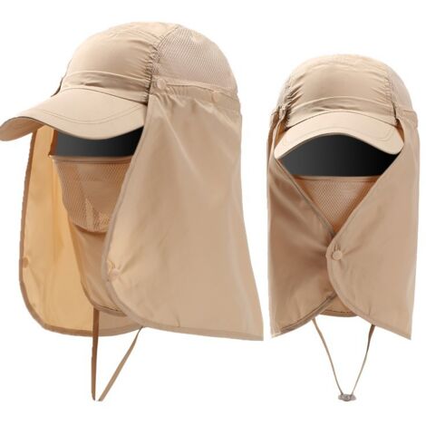 Chapeau randonnée homme avec couvre visage - Evasion Randonnée
