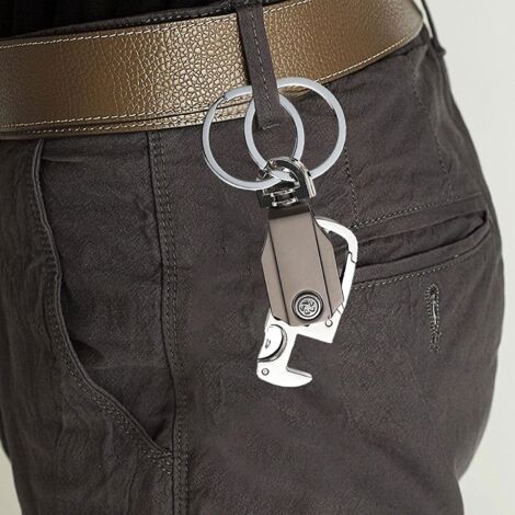 2 Pièces Porte-clés En Paracorde Mousqueton En Corde Porte-Clés Porte