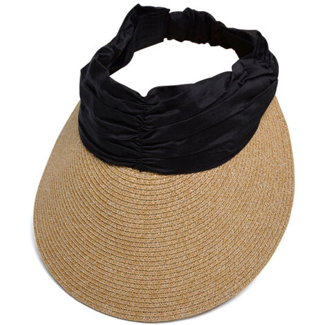 Chapeau de Paille pour Femmes Protection Solaire Anti-UV à Large Bord