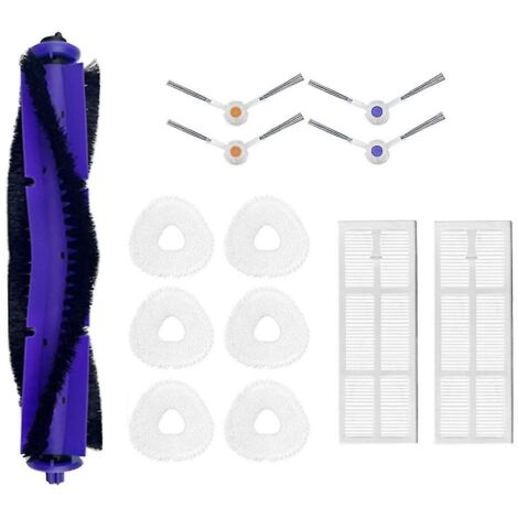 Kit De Pièces De Rechange Pour Robot Aspirateur Narwal Freo X Ultra & X Plus - 2 Filtres, 3 Serpillères, 4 Brosses Latérales