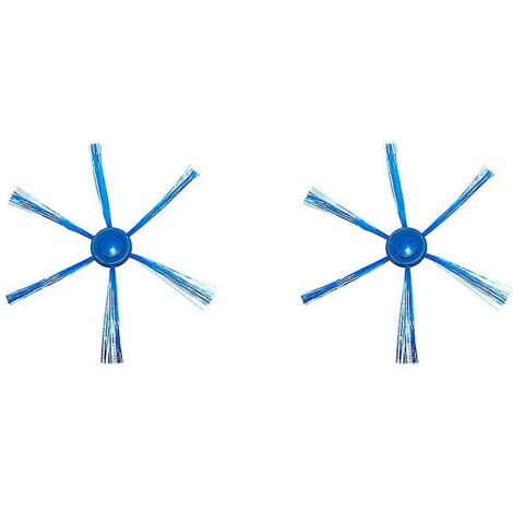 Lot De 4/10 Brosses Latérales Pour Aspirateur Robot Silver Crest SSR1, A9, A7, A80 Plus… – Nettoyage Angles & Recoins