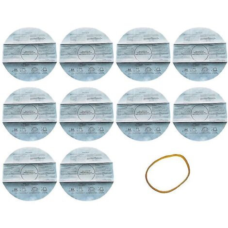 Lot De 10 Filtres G3 Zehnder 125 Mm - Filtres De Rechange Pour Soupapes D’Évacuation Et Grilles Design, Protection Ventilation