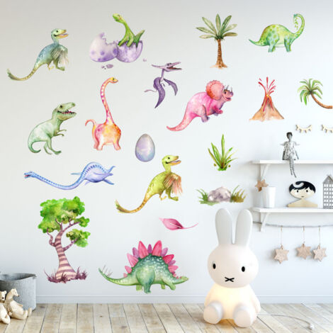 Poster Enfant Dinosaure Chambre d'enfant World Art Mural Déco pour