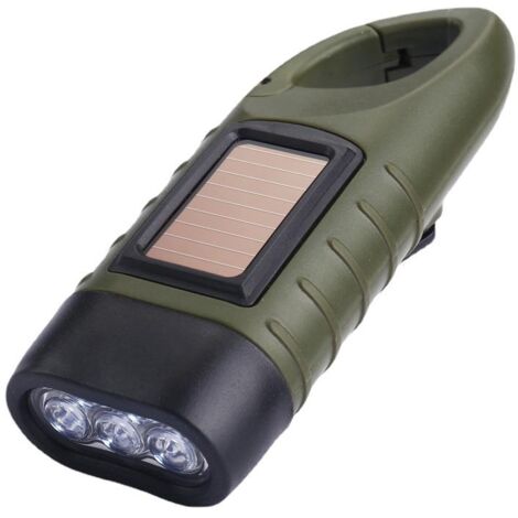 Lampe De Poche LED Rechargeable - Pratique, Puissante, Livraison Incluse - Idéale Pour Dépannage, Camping