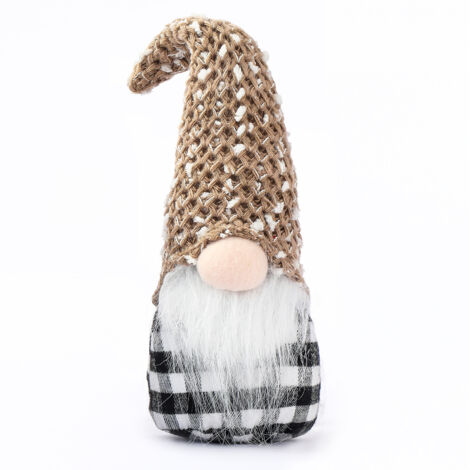 Petit Ensemble De Noël Pour Poupée 15-17 Cm – Bonnet, Pull Et écharpe Rayés Rouge Et Vert, Tenue Festive Pour Poupée