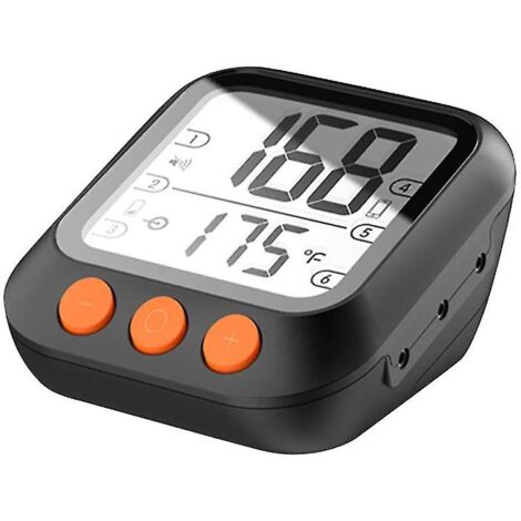 Thermomètre Viande Sans Fil Bluetooth 152m - Sonde Cuisine IP66 Pour Grill, Barbecue Et Friteuse Air | Alerte Smartphone
