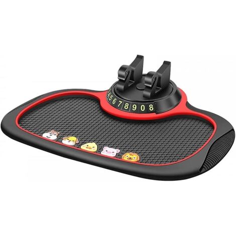 Tapis Antidérapant Pour Tableau De Bord De Voiture, Maintient Votre Téléphone Verticalement, Empêche Le Glissement, Réutilisable Et Lavable, Tapis Antidérapant Et Décoration