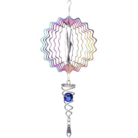 HAIMEN Moteur Rotatif Noir Pour Moulin à Vent Et Carillons - Accessoire Décoration Extérieure