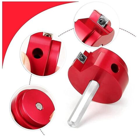 Alésoir Pour Tuyau PVC/ABS - Tête 3,8 Cm, Tige Hexagonale 1,9 Cm - Pour Nettoyer Les Raccords De Plomberie - Compatible Perceuse - Économiseur De Raccord SCH.40
