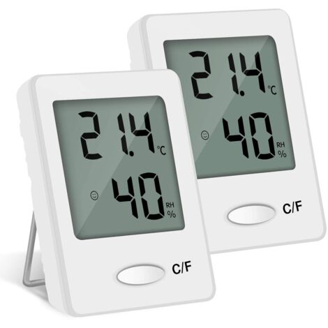 Lot De 6 Thermomètres Numériques Dintérieur - Mini