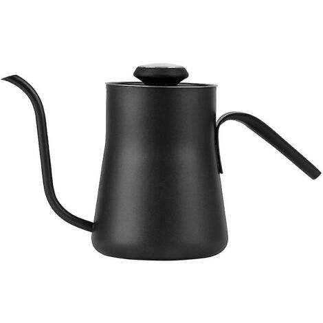 Bouilloire à café en acier inoxydable de 550 ml avec thermomètre et col ...