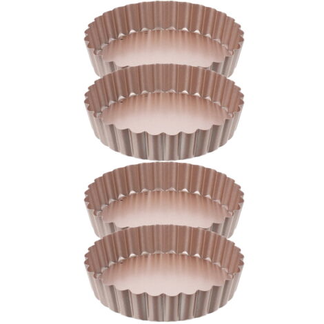 49 Moules à Tartelette En Métal – Formes Variées, Pâtisserie, Made In Sweden