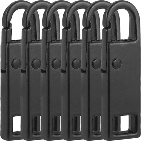 Kit De 4 Tirettes De Rechange Pour Fermeture éclair – Métal, Amovibles, Compatibles Sacs, Valises, Sacs à Dos – Réparation Facile