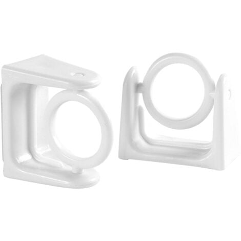 Lot De 14 Anneaux En Acier Zingué Pour Rideau De Douche - Supports PLV Pour Rail - Sans Marque