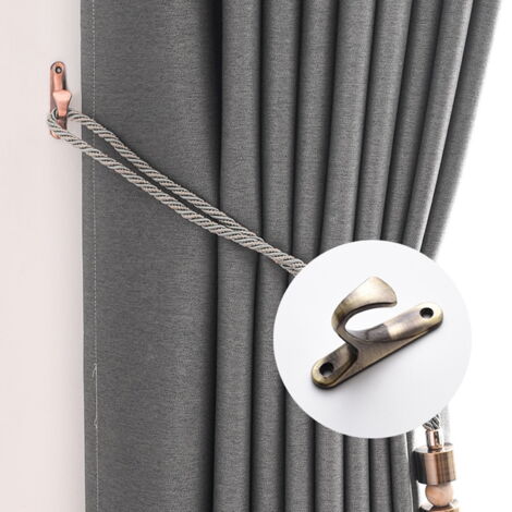 ATTACHES DE CORDE pour rideaux, retenues de rideaux décoratives simples