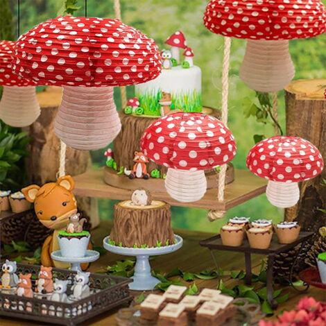 Chapeau Champignon En Peluche Pour Adulte - Costume Cosplay - Rouge Et Blanc - Accessoire Fête Halloween