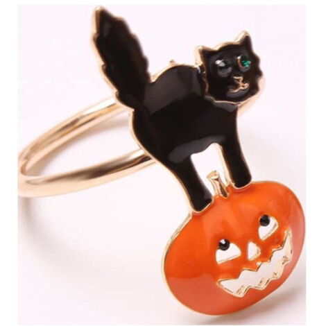 Lot De 6 Ronds De Serviette En Feuille, Ronds De Serviette En Feuilles