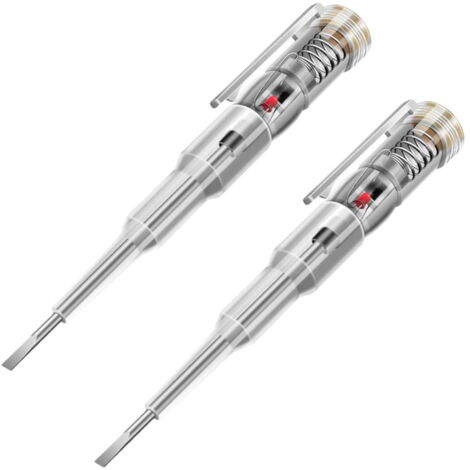 Testeur De Tension Testeur De Secteur Tournevis Électrique Testeur