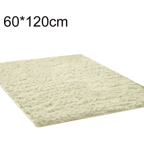 Tapis Lavable Rectangulaire 80x120 Cm – Motif Aquarelle Abstraite Florale Rose – Antidérapant Absorbant Chambre Salon Entrée