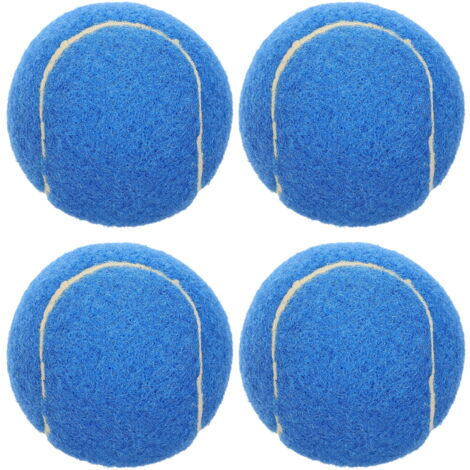 Lot De 18 Balles De Tennis Pour Chien - Diamètre 5 Cm, Caoutchouc Et Feutre - Pour Petits/moyens Chiens, Machines à Lancer - 14