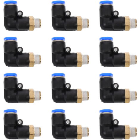 The Lord Of The Tools Lot De 4 Fiches Coudées à 6 Broches Pour