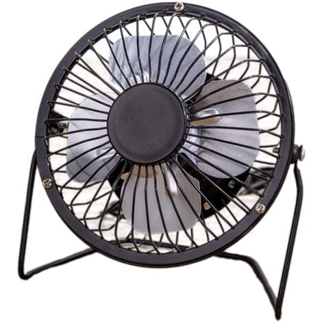 Ventilateur Colonne USB Silencieux Et Compact Pour Bureau Ou Chambre - Noir Mat