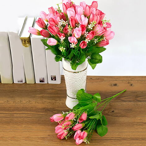 Bouquet De Marguerites Artificielles En Soie - Fausses Fleurs Suspendues Pour Déco Mariage, Fête, Maison