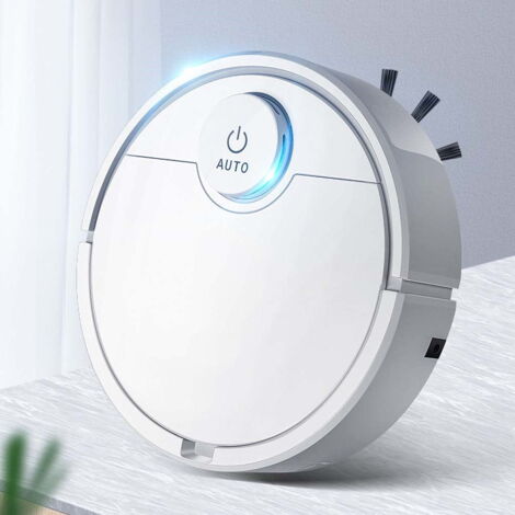 Robot Aspirateur Intelligent 3 En 1 - Recharge USB, Sans Fil - Balayage Automatique