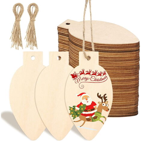 Lot 20 Tranches Rondes En Bois Brut – 5,1 à 5,5 Pouces – Pour DIY Et Artisanat