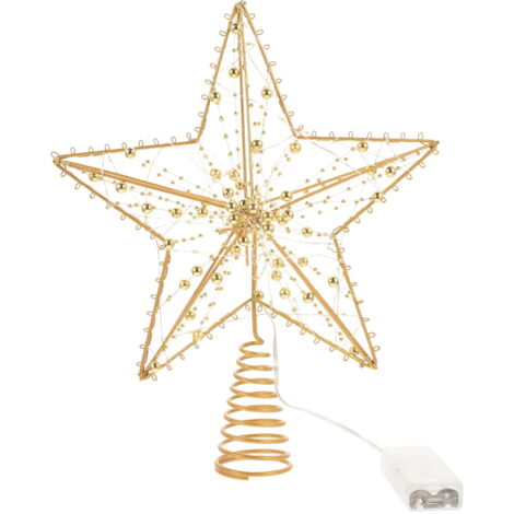 Étoile de Sapin de Noël,Décoration d'arbre de Noël 30 LED Star Light à Étoile de Sapin de Noël,Décoration d'arbre de Noël 30 LED Star Light à