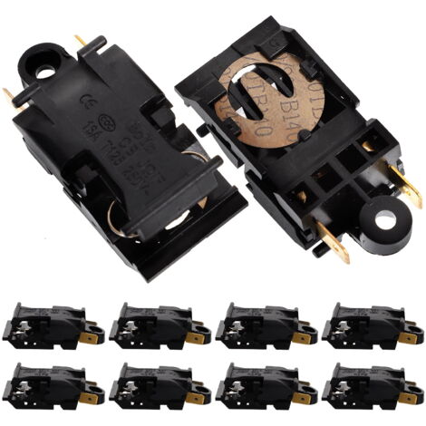 Kit De 2 Thermostats Pour Bouilloire électrique – 16A, 250V | Remplacement Facile, Arrêt Automatique