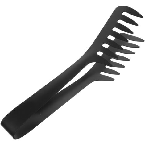 B Pince à Pâtes Et Spaghetti En Silicone Et Nylon Pinces Alimentaires Poignée En Acier
