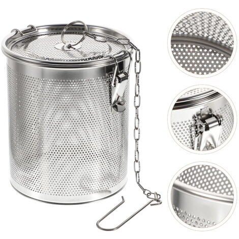 Boule à Thé En Acier Inoxydable 304 – Filet Ultra-fin – Avec Chaîne Et Crochet – Tailles S à XL – Pour Thé Et épices