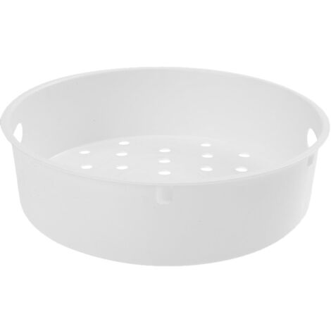 Lot De 2 Paniers Vapeur En Plastique 2L Pour Cuiseur | Résistants à La Chaleur, Faciles à Nettoyer, Multi-usages