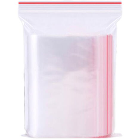 Sacs De Conservation En Polyéthylène Transparent - Refermables (zip), Résistants (heavy Duty) - Neuf - Fabriqué Au Royaume-Uni