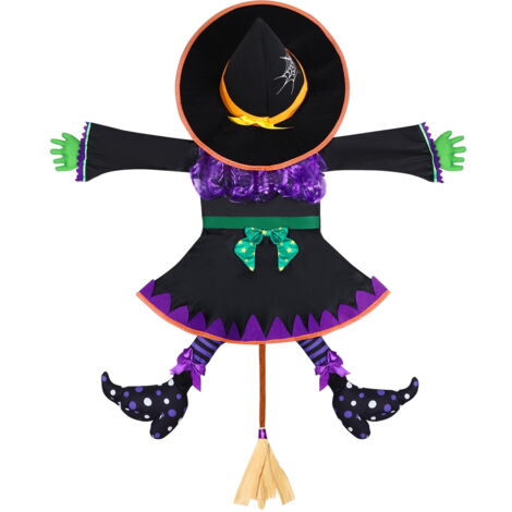 POPGIFTU Halloween Decorations Exterieur Sorcière -135CM