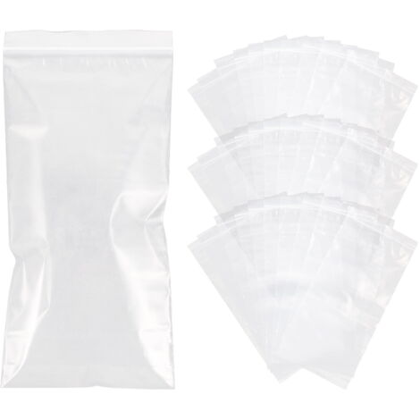 Lot De 100 Sacs D'Emballage Transparents Film Rétractable - 4 Tailles (15x15 Cm à 23x36 Cm) - Pour Cadeaux, Artisanat, Produits - 2