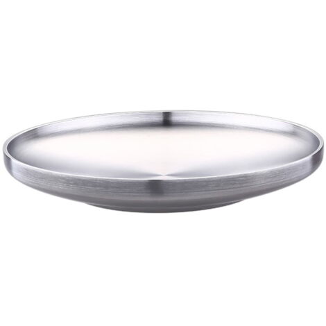 Moule à Gâteau Rond En Acier Inoxydable - Tailles 24 à 32 Cm - Profondeur 5 Cm - Passe Lave-vaisselle
