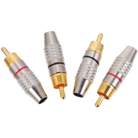 CDL Micro Câble péritel plaqué Or in et Out à 3 x RCA/Phono Adaptateur