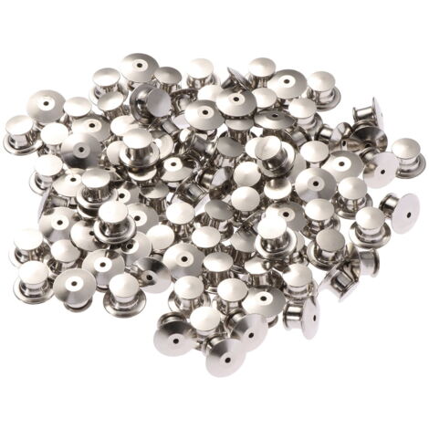 Lot de 100 rivets Chicago en cuir de 6 mm pour travaux manuels, vêtements, chaussures, sacs, ceintures, réparation et décoration