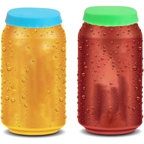 Lot De 6 Ouvre-Canettes Colorés Avec Couvercle De Protection - Réutilisables Pour Canettes De Soda Ou Bière - 4