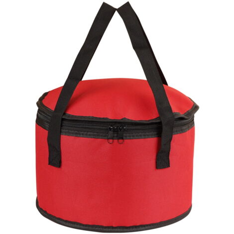 Sac Isotherme Pour Tarte - Rond - Multicouleur - 100% Polyester - Neuf