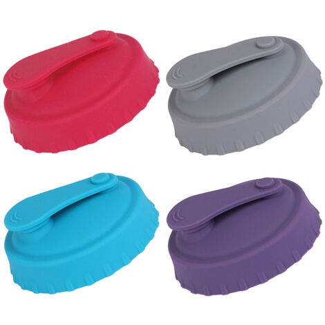 JUANSHI® Lot De 2 Couvercles De Canette En Silicone Avec