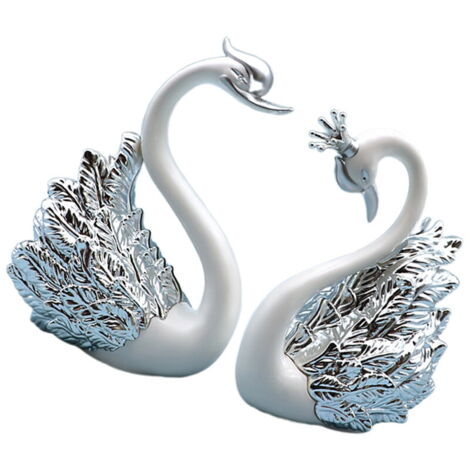 Figurine De Cygne En Cristal élégante Pour Décoration De Maison Ou