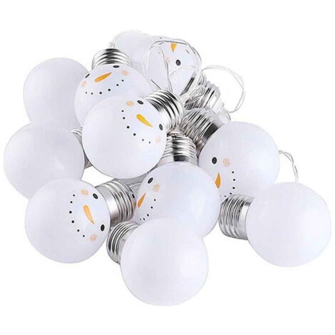 Décoration De Noël Extérieur Intérieur, Bonhomme De Neige Lumineux 2d 75 Lumieres Led 2 Lumieres Miroir 4 Piquets De Sol Chapeau Echarpe 97076527