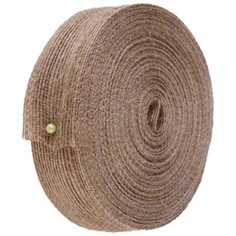 Ruban En Toile De Jute Pour Décoration De Mariage, Décoration D