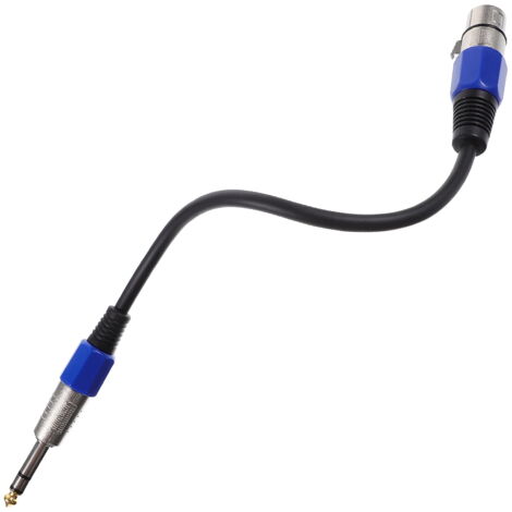 Ownkim Câble XLR Microphone 2M Mâle Vers Femelle Pour Qualité Audio Optimale - Connecteur XLR Haute Performance Pour Micro, Mixer, Ampli, Enceinte (2M